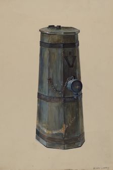 Fire Hydrant, c. 1936. Creator: Mina Lowry