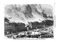 Fire in Saint Petersburg, May 1862, 1862