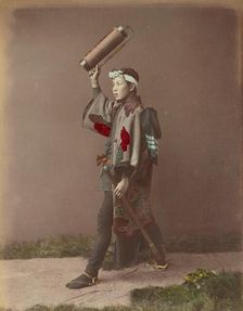 Fire Man, 1870s-1890s. Creator: Kusakabe Kimbei