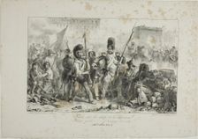 Fire on the Leaders and Cavalry..., 1830–31. Creator: Auguste Raffet