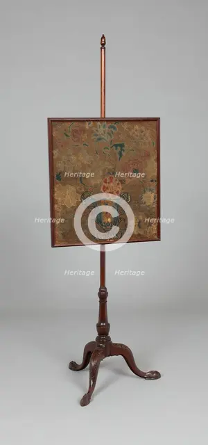 Fire Screen, 1760/85. Creator: Unknown.