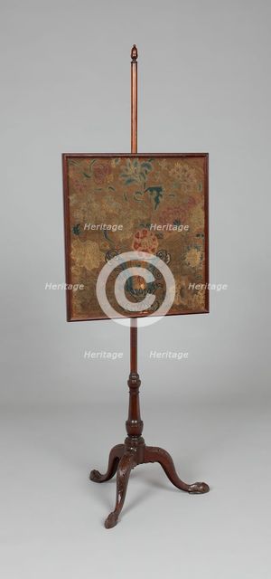 Fire Screen, 1760/85. Creator: Unknown.