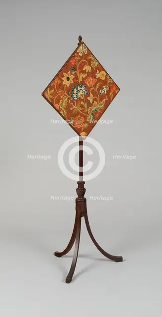 Fire Screen, 1790/1812. Creator: Unknown.