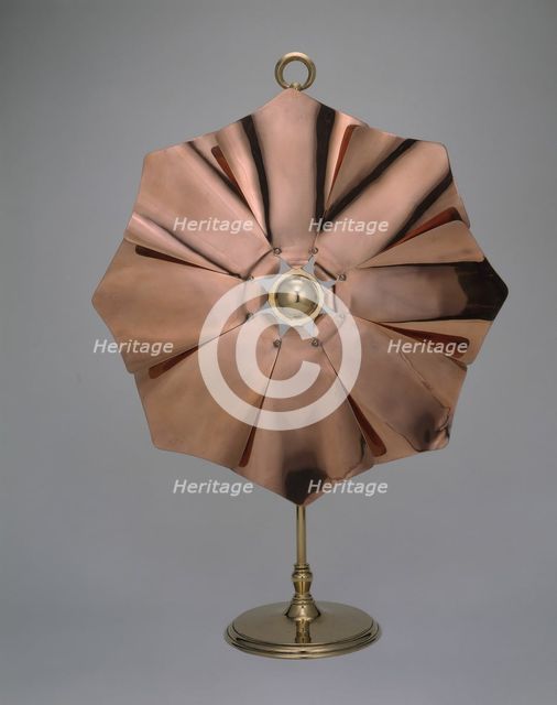 Fire Screen, England, c. 1900. Creators: William Arthur Smith Benson, W. A .S. Benson & Co..