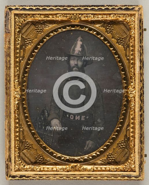 Fireman, 1850/60. Creator: Unknown.