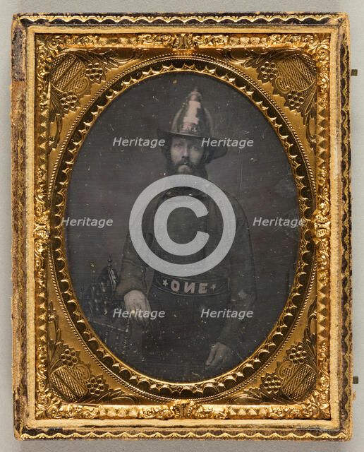 Fireman, 1850/60. Creator: Unknown.