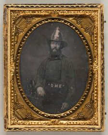 Fireman, 1850/60. Creator: Unknown