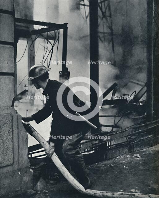 'Fireman', 1941. Artist: Cecil Beaton.