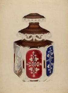 Fireman's Candle Lamp, c. 1940. Creator: Raymond Manupelli