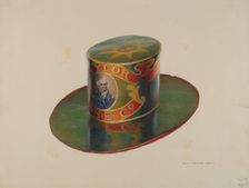 Fireman's Hat, c. 1939. Creator: Samuel W. Ford