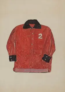 Fireman's Shirt, c. 1937. Creator: Robert Gilson