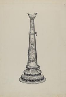 Fireman's Trumpet, 1936. Creator: Howard H. Sherman