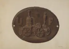 Firemark, 1935/1942. Creator: Alf Bruseth