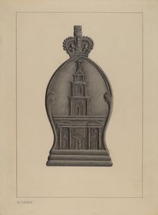 Firemark, 1935/1942. Creator: Herman Bader