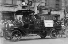 Firemen's parade, between c1910 and c1915. Creator: Bain News Service