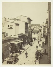 Firenze, via Nazionale, 1850-1900. Creator: Unknown