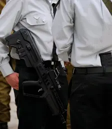 Firearms, Israel Defense Forces, Jerusalem, Israel, 2013. Creator: LTL