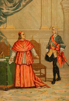 Fired of Cardinal Alberoni, 1719, (1891). Creator: Unknown