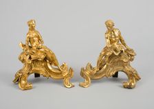 Firedog: Venus, France, Mid 18th century. Creator: Unknown