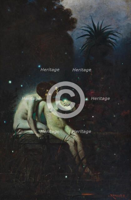 Fireflies. Creator: Kandler, Ludwig (1856-1927).