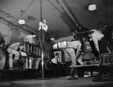 Firehouse station no. 4, Washington, D.C., 1943. Creator: Gordon Parks