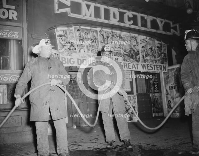 Firehouse station no. 4, Washington, D.C., 1943. Creator: Gordon Parks.