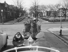 Firehouse station no. 4, Washington, D.C., 1943. Creator: Gordon Parks