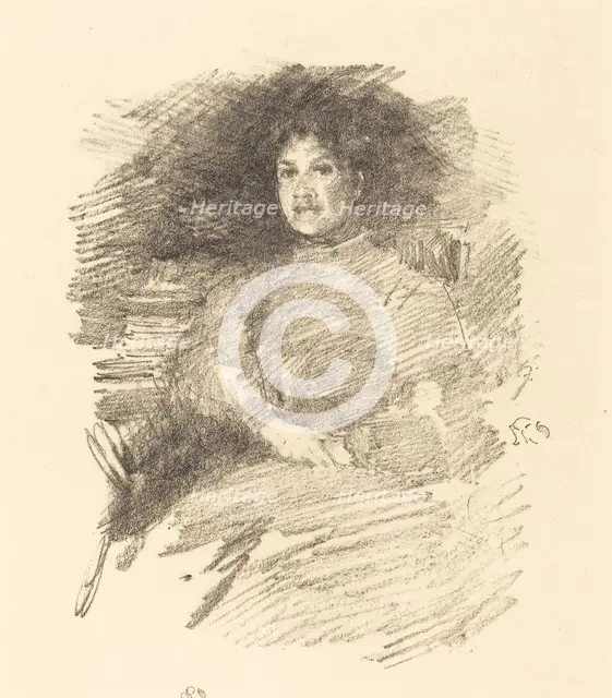 Firelight, 1896. Creator: James Abbott McNeill Whistler.