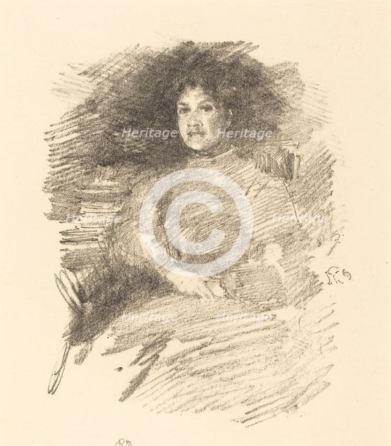Firelight, 1896. Creator: James Abbott McNeill Whistler.