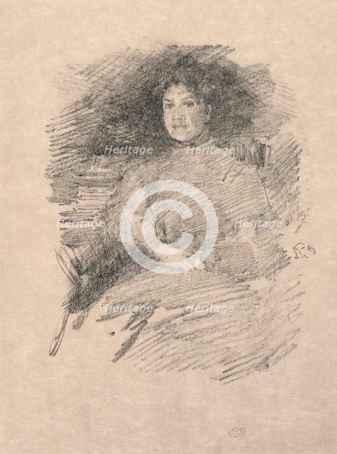 Firelight (Mrs. Pennell), 1896. Creator: James McNeill Whistler (American, 1834-1903).