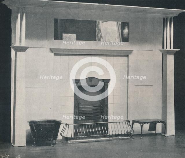 'Fireplace', c1895, (1897). Artist: Charles Francis Annesley Voysey.