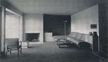 Fireplace corner by Richard J. Neutra 1942