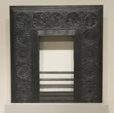 Fireplace Surround, Norwich, c. 1875. Creators: Thomas Jeckyll, Barnard, Bishop & Barnards