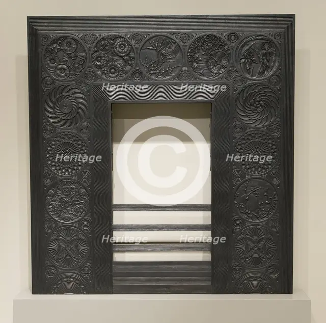 Fireplace Surround, Norwich, c. 1875. Creators: Thomas Jeckyll, Barnard, Bishop & Barnards.