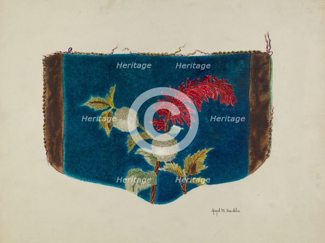 Fireplace Screen, c. 1939. Creator: Hazel Sheckler.