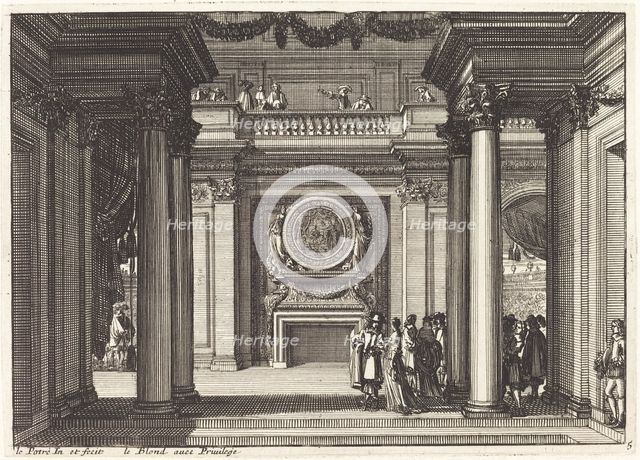 Fireplaces and Other Interior Decorations. Creator: Jean Lepautre.