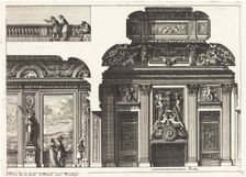Fireplaces and Other Interior Decorations. Creator: Jean Lepautre