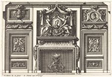 Fireplaces and Other Interior Decorations. Creator: Jean Lepautre