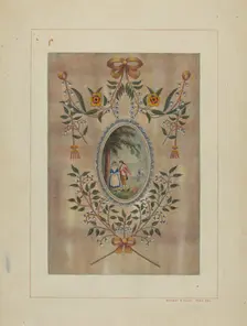 Firescreen, c. 1938. Creator: Vincent P. Rosel