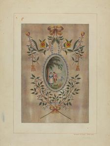 Firescreen, c. 1938. Creator: Vincent P. Rosel