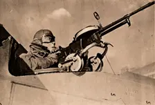 Firing Practice at Drogue Towed Target, 1940