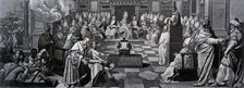 First Council of Nicaea, held in 325 under the pontificate of Pope Sylvester I and the reign of C…