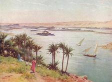 First Cataract from Elephantine Island c1880, (1904). Artist: Robert George Talbot Kelly