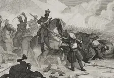 First Carlist War, (1833-1840): Northern Front, 1842. Detail. Creator: Pedro Celestino Mare