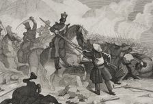 First Carlist War, (1833-1840): Northern Front, 1842. Detail. Creator: Pedro Celestino Mare