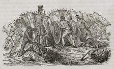 First Carlist War, (1833-1840): Action at Vargas, November 3, 1833, (1842). Creator: Unknown