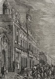 First Carlist War, (1833-1840): Anti-clerical riots of 1835, (1845). Creator: Martinez