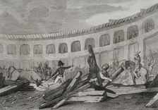 First Carlist War, (1833-1840): Anti-clerical riots of 1835, (1845). Creator: Martinez