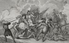 First Carlist War (1833-1840): Battle of Villarrobledo (20 September 1836), 1845. Creators: Antonio Gómez y Cros, Jose Gomez