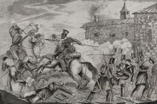 First Carlist War (1833-1840): Battle of Villarrobledo (20 September 1836), 1845. Creators: Antonio Gómez y Cros, Jose Gomez